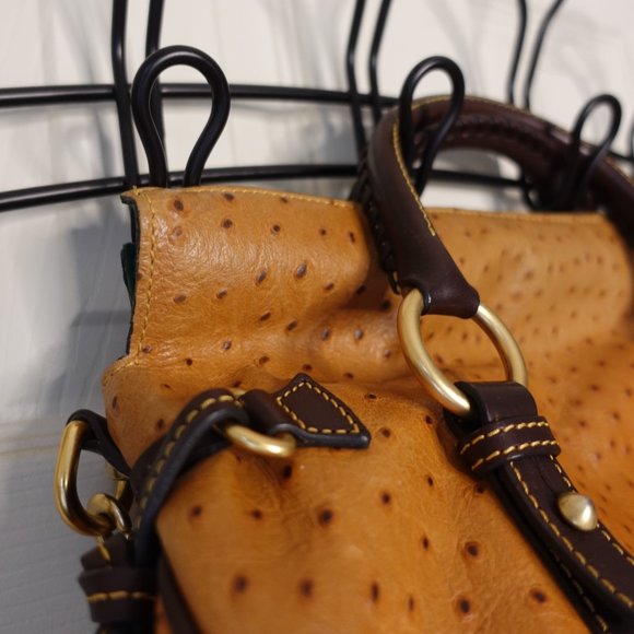 Dooney & Bourke Satchel- Vintage tan and brown - Picture 6 of 16